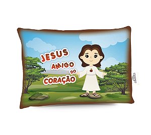 Travesseiro Jesus Amigo do Coração