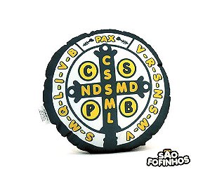 Almofada Boneco Naninha Medalha de São Bento Mod.02
