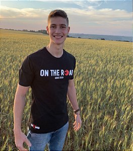 Camiseta Black On The Road- Masculina