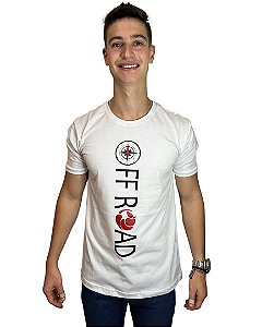 Camiseta OFF ROAD Branca- Masculina