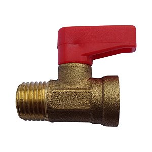 Válvula De Esfera Purgadora 1/4" Para Compressores De Ar Chiaperini