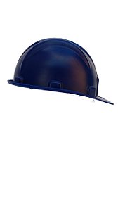 Capacete azul Plastcor PLT