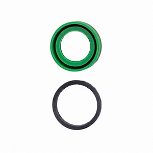 Gaxeta Verde 41mm Original Para Pistão De Cerâmica 28mm Da Lavadora De Alta Pressão BH 6100 Cárter Redondo Hidromar