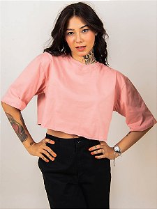 Cropped Max Liso Rose