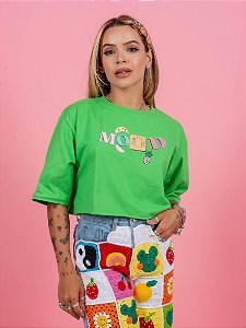 Cropped Max Mood Verde Cana