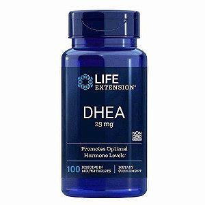 DHEA 25mg Sublingual -  Life Extension - 100 comprimidos