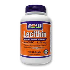 Lecitina 1200 mg - Now Foods - 100 softgels