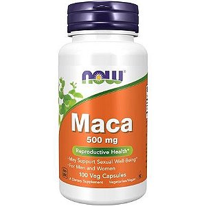 Maca 500 mg - Now Foods - 100 cápsulas