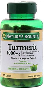 Curcumin Tumeric - Nature´s Bounty - 60 Cápsulas