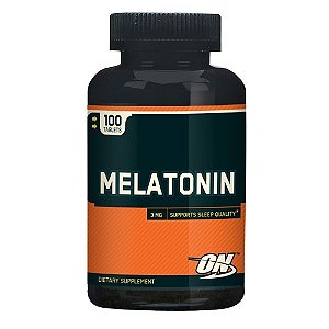 200 comp - Melatonina 3mg - Optimum Nutrition - Frete Grátis
