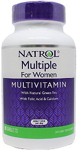 Multivitamínico para mulheres completo  - Natrol - 90 tablets