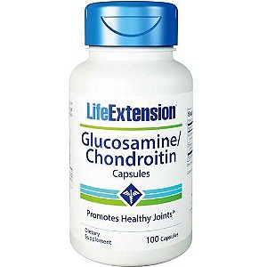 Glucosamina / Condroitina - Life Extension - 100 Cápsulas-val 06.2020