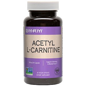 Acetil L-Carnitina 500 mg -  MRM  - 60 cápsulas