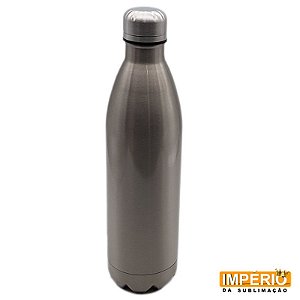 Garrafa Térmica cola Prata 750 ml