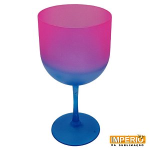Taça Gin Summer Bicolor (Azul / Rosa)