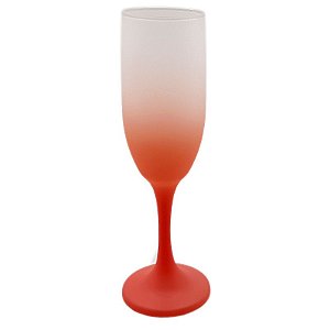 Taça champagne fosco rose de vidro 183ml (p/ sublimação)