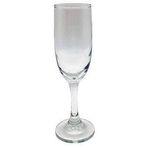 Taça champagne cristal de vidro 183ml (p/ sublimação)