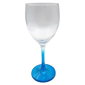 Taça imperatriz azul cristal de vidro 425ml (p/ sublimação)