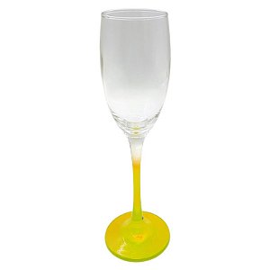 Taça barone amarelo cristal de vidro 190ml (p/ sublimação)