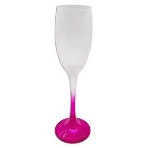 Taça barone rosa jateado de vidro 190ml (p/ sublimação)