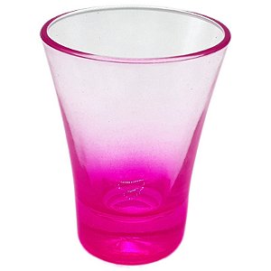Copo shot rosa cristal 60ml (P/ Sublimação)