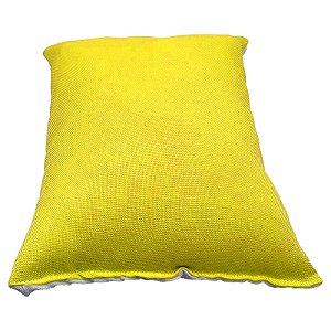 Almofada amarelo 20x30 cm para Sublimação