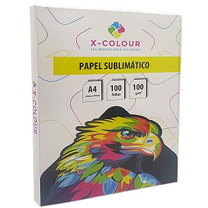 Papel A4 X-Colour Pink 100g. para Sublimaçao - 100 folhas