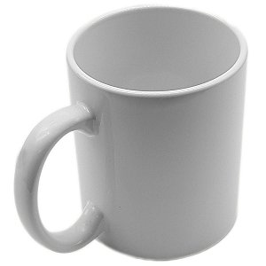 Caneca para Sublimação Jkb de Porcelana Branca 325ml (11oz)