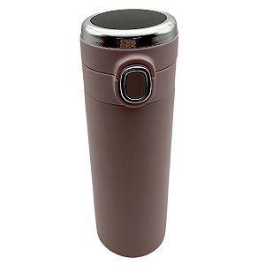 Garrafa Térmica com Sensor 470ml - Rosa Bebê