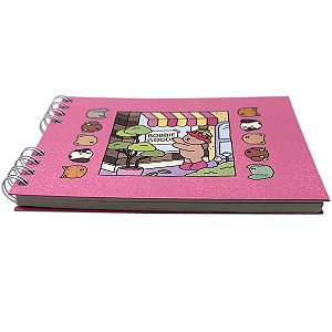 Livro para colorir Bobbie Goods Rosa Gliter