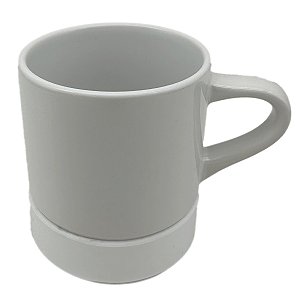 Caneca branca base alta branco -  Live
