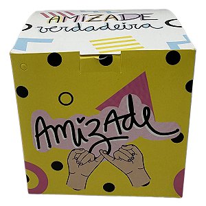 Caixinha Amizade Amarela