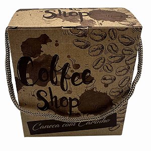 Caixinha Para Caneca - Com Carinho