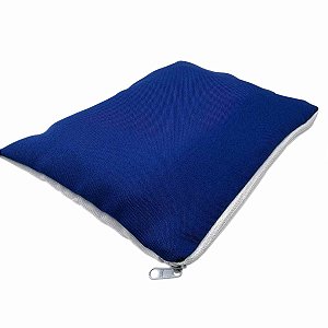 Necessaire azul bic simples