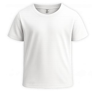 Camiseta Branca Dry Fit - Infantil 02 ao 14