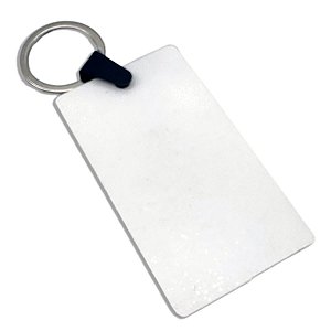 Chaveiro Retangular 46x78 mm Retroverso para Sublimação