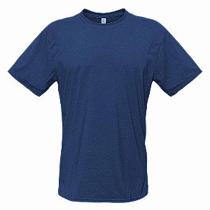 Camiseta Azul Marinho 100% Poliéster - P ao GG