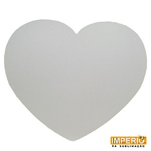 Mouse Pad Latex Coração PCT C/05uni. (P/ Sublimação)