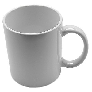 Caneca para Sublimação Live de Porcelana Branca 325ml (11oz)