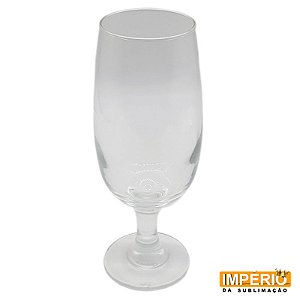 Taça Tulipa de Vidro Cristal para Sublimação