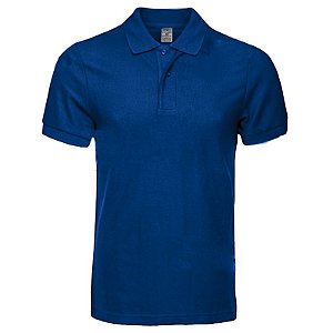 Camiseta Polo Azul Royal - P ao GG (100% Poliéster)