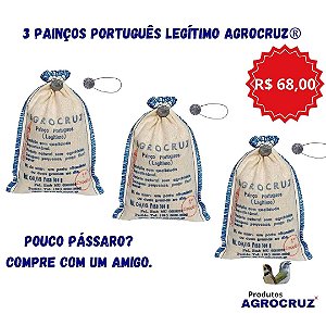 3 Painços Português para esquentar pássaros
