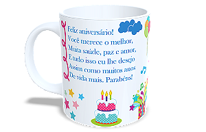 Feliz Aniversário - Personalizar