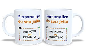 Caneca para Personalizar do seu jeito