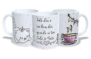 Todo dia é bom dia quando se tem Café & Gato