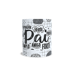 Pai amigo Forte - inspirador, herói, protetor, leal, exemplo, amigo