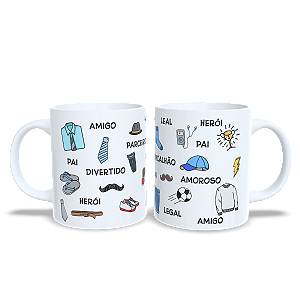 Pai - desenhos e adjetivos