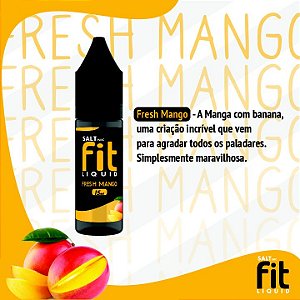 LÃ­quido NicSalt Fit - Fresh Mango 15ml