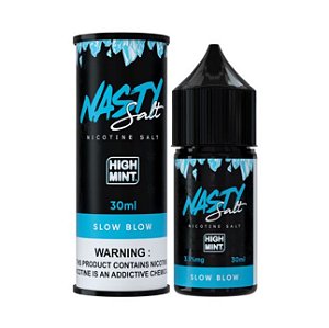 Slow Blow - High Mint - Nasty Salt - 30ml