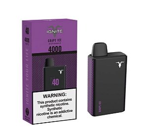 Grape Ice – V40 – 4000 Puffs – Ignite – Pod Descartável
